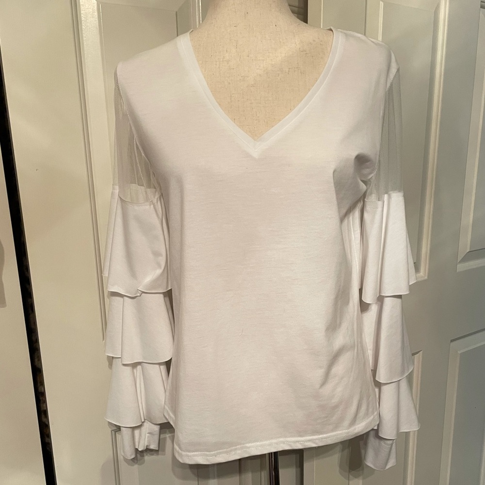 Beautiful white long sleeve shirt